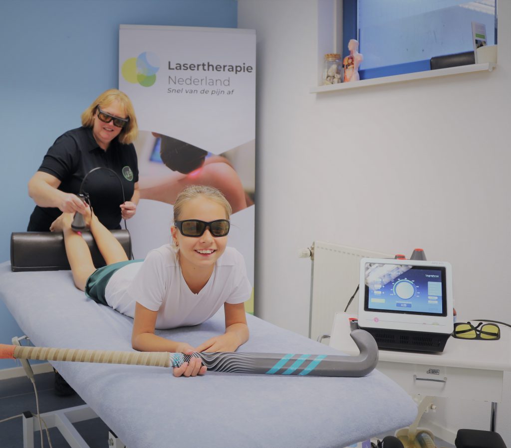 Lasertherapie bij enkelblessure